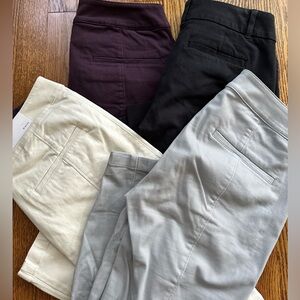 Loft Ann Taylor BUNDLE 4 pack pants petite